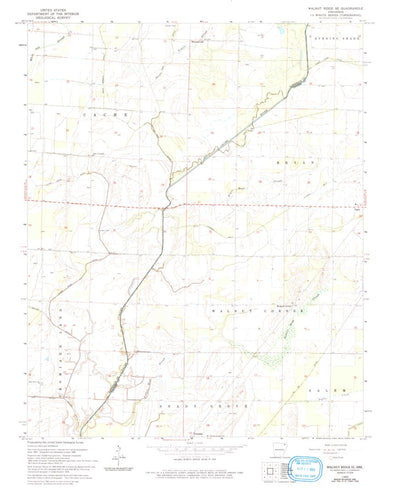 United States Geological Survey Walnut Ridge SE, AR (1965, 24000-Scale) digital map