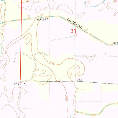 United States Geological Survey Walnut Ridge SE, AR (1965, 24000-Scale) digital map