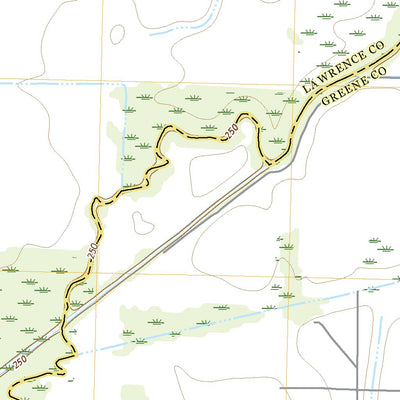 United States Geological Survey Walnut Ridge SE, AR (2020, 24000-Scale) digital map
