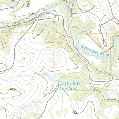 United States Geological Survey Walnut Springs West, TX (2022, 24000-Scale) digital map