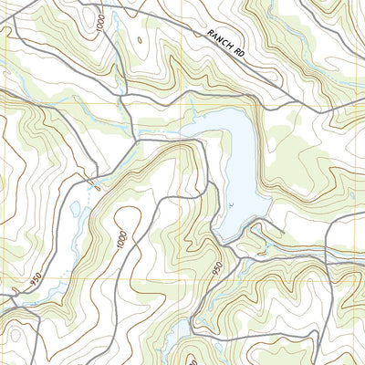 United States Geological Survey Walnut Springs West, TX (2022, 24000-Scale) digital map