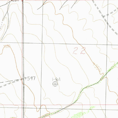 United States Geological Survey Walnut Wells NE, NM (1982, 24000-Scale) digital map