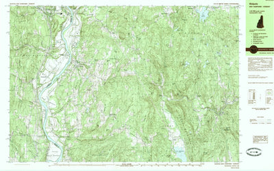 United States Geological Survey Walpole, NH-VT (1985, 25000-Scale) digital map