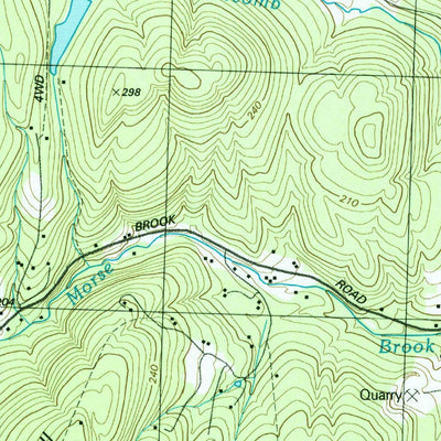 United States Geological Survey Walpole, NH-VT (1998, 24000-Scale) digital map