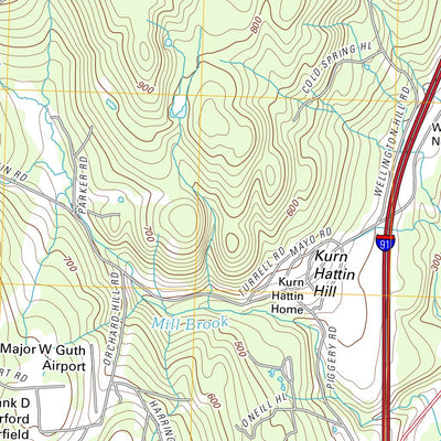 United States Geological Survey Walpole, NH-VT (2012, 24000-Scale) digital map