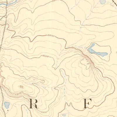 United States Geological Survey Walsenburg, CO (1891, 125000-Scale) digital map