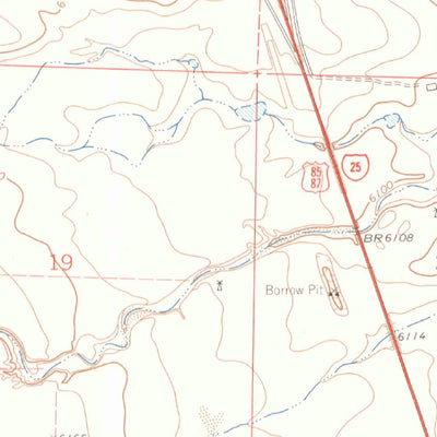 United States Geological Survey Walsenburg North, CO (1963, 24000-Scale) digital map