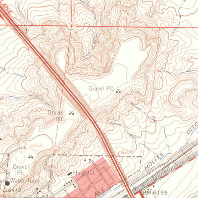 United States Geological Survey Walsenburg North, CO (1963, 24000-Scale) digital map