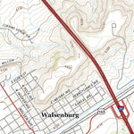 United States Geological Survey Walsenburg North, CO (2022, 24000-Scale) digital map