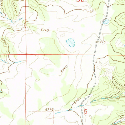 United States Geological Survey Walsenburg South, CO (1963, 24000-Scale) digital map