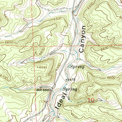 United States Geological Survey Walsenburg South, CO (1963, 24000-Scale) digital map