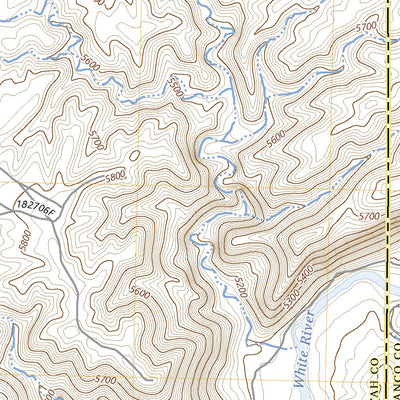 United States Geological Survey Walsh Knolls, UT (2023, 24000-Scale) digital map