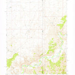 United States Geological Survey Walsh Knolls, UT-CO (1968, 24000-Scale) digital map