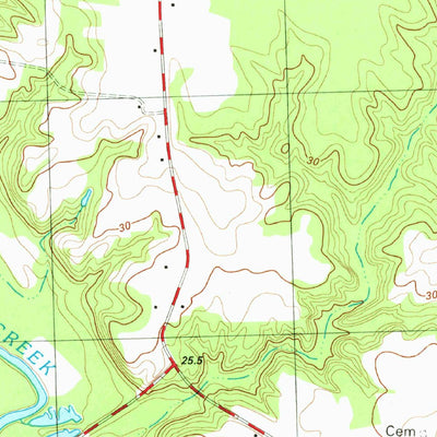 United States Geological Survey Walstonburg, NC (1981, 24000-Scale) digital map