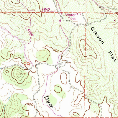 United States Geological Survey Walter Springs, CA (1959, 24000-Scale) digital map