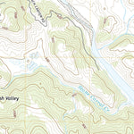 United States Geological Survey Walter Springs, CA (2021, 24000-Scale) digital map