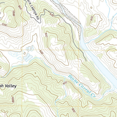 United States Geological Survey Walter Springs, CA (2021, 24000-Scale) digital map
