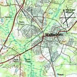 United States Geological Survey Walterboro, SC (1990, 100000-Scale) digital map