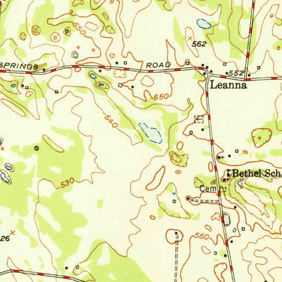 United States Geological Survey Walterhill, TN (1950, 24000-Scale) digital map