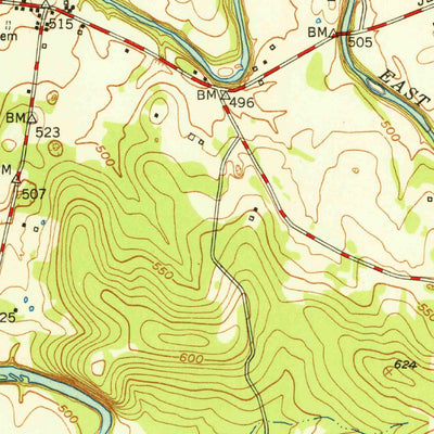 United States Geological Survey Walterhill, TN (1950, 24000-Scale) digital map