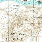 United States Geological Survey Walters Butte, ID (1992, 24000-Scale) digital map