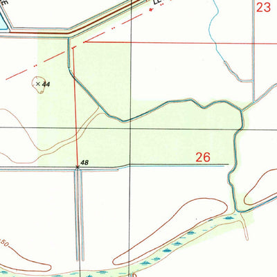 United States Geological Survey Walters, LA (1995, 24000-Scale) digital map