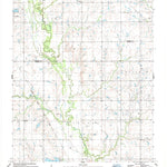 United States Geological Survey Walters NE, OK (1987, 24000-Scale) digital map
