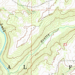 United States Geological Survey Waltersburg, IL (1962, 24000-Scale) digital map
