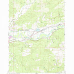 United States Geological Survey Walterville, OR (1967, 24000-Scale) digital map