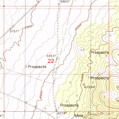 United States Geological Survey Walti Hot Springs, NV (1986, 24000-Scale) digital map