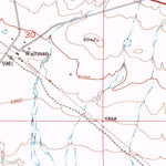 United States Geological Survey Waltman, WY (1952, 24000-Scale) digital map