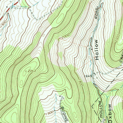 United States Geological Survey Walton East, NY (1965, 24000-Scale) digital map