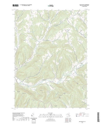 United States Geological Survey Walton East, NY (2023, 24000-Scale) digital map