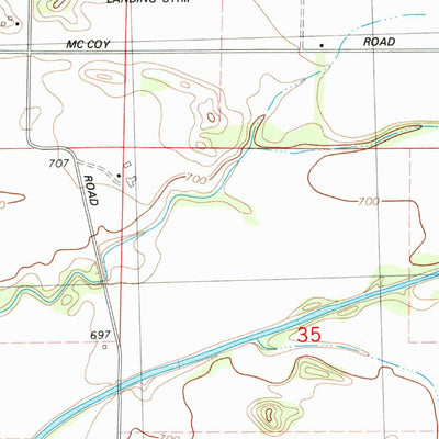 United States Geological Survey Walton, IL (1982, 24000-Scale) digital map