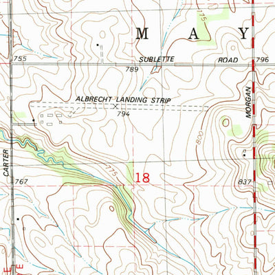 United States Geological Survey Walton, IL (1982, 24000-Scale) digital map