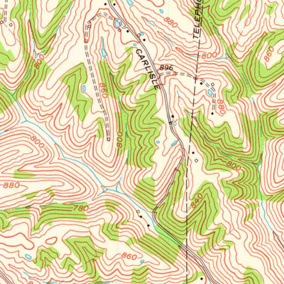 United States Geological Survey Walton, KY (1961, 24000-Scale) digital map