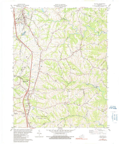 United States Geological Survey Walton, KY (1981, 24000-Scale) digital map