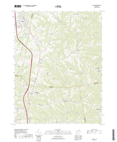 United States Geological Survey Walton, KY (2019, 24000-Scale) digital map