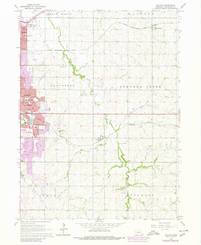 United States Geological Survey Walton, NE (1964, 24000-Scale) digital map