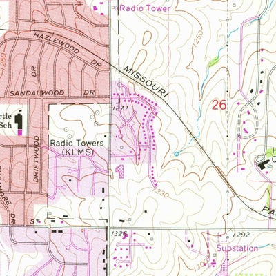 United States Geological Survey Walton, NE (1964, 24000-Scale) digital map