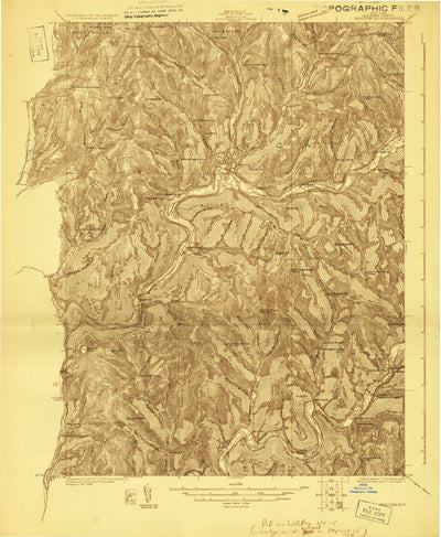 United States Geological Survey Walton, NY (1923, 48000-Scale) digital map