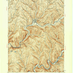 United States Geological Survey Walton, NY (1923, 62500-Scale) digital map
