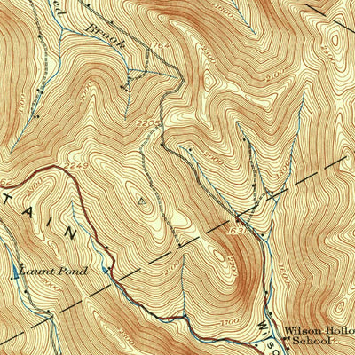 United States Geological Survey Walton, NY (1923, 62500-Scale) digital map