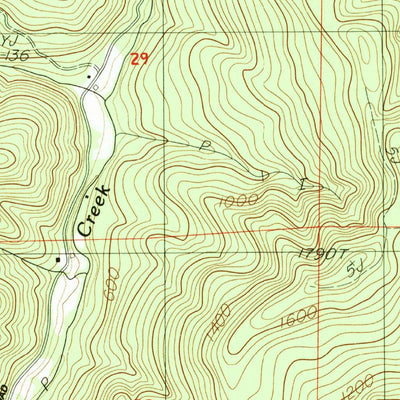 United States Geological Survey Walton, OR (1984, 24000-Scale) digital map