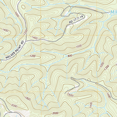 United States Geological Survey Walton, OR (2020, 24000-Scale) digital map