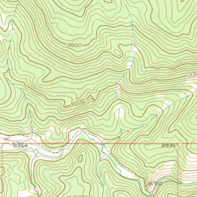 United States Geological Survey Walton Peak, CO (1956, 24000-Scale) digital map
