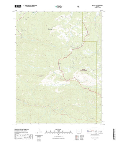 United States Geological Survey Walton Peak, CO (2022, 24000-Scale) digital map