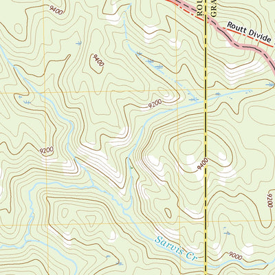 United States Geological Survey Walton Peak, CO (2022, 24000-Scale) digital map