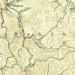 United States Geological Survey Walton, WV (1906, 62500-Scale) digital map