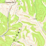 United States Geological Survey Walton, WV (1957, 24000-Scale) digital map